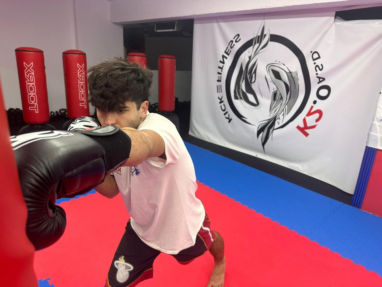 La sala di allenamento della palestra K2.0