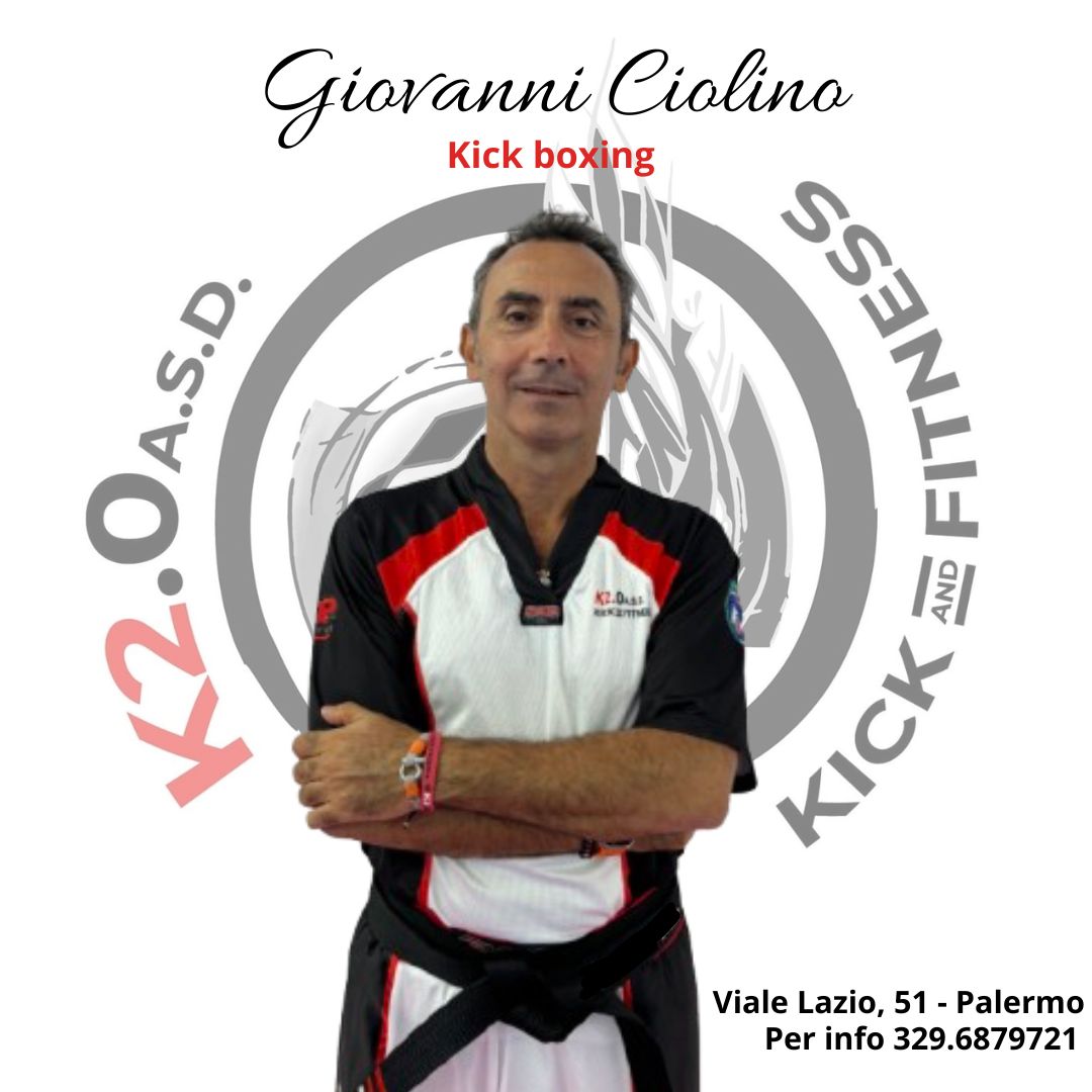 Giovanni - Istruttore alla palestra K2.0 di Palermo